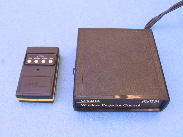 AMX MX 40 A Radio Remote Contril - KX Camera Kodak Slide Projectors Since 1980 - 1732-1/2 Grand Ave. Santa Barbara, CA 93103 805-963-5625 
