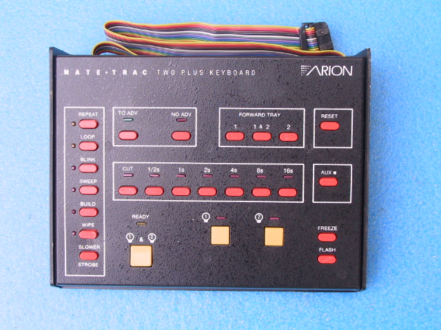 Arion Keyboard for Mate Trac 2 Dissolve Unit - KX Camera Kodak Slide Projectors Since 1980 - 1732-1/2 Grand Ave. Santa Barbara, CA 93103 805-963-5625 