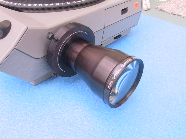 Buhl 60mm 2.4 in / 2.8 Keystopper Projection Lens - KX Camera Kodak Slide Projectors Since 1980 - 1732-1/2 Grand Ave. Santa Barbara, CA 93103 805-963-5625