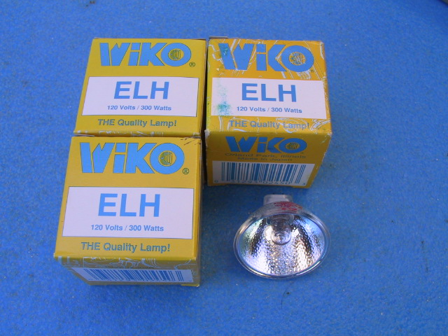 ELH Bulb - KX Camera Kodak Slide Projectors Since 1980 - 1732-1/2 Grand Ave. Santa Barbara, CA 93103 805-963-5625 