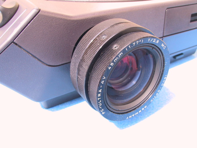 ISCO 45mm/2.8 PC Projection Lens - KX Camera Kodak Slide Projectors Since 1980 - 1732-1/2 Grand Ave. Santa Barbara, CA 93103 805-963-5625