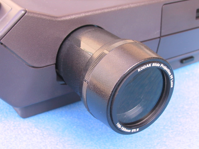 Kodak 100-150mm/3.5-FF Projection Lens - KX Camera Kodak Slide Projectors Since 1980 - 1732-1/2 Grand Ave. Santa Barbara, CA 93103 805-963-5625