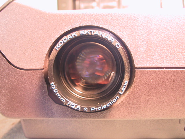 Kodak 102mm/2.8-CF Projection Lens - KX Camera Kodak Slide Projectors Since 1980 - 1732-1/2 Grand Ave. Santa Barbara, CA 93103 805-963-5625