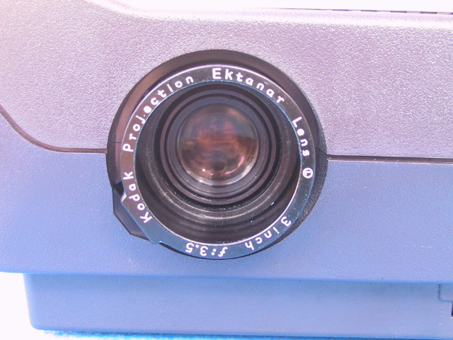 Kodak 75mm/3.5 3 inch Projection Lens - KX Camera Kodak Slide Projectors Since 1980 - 1732-1/2 Grand Ave. Santa Barbara, CA 93103 805-963-5625