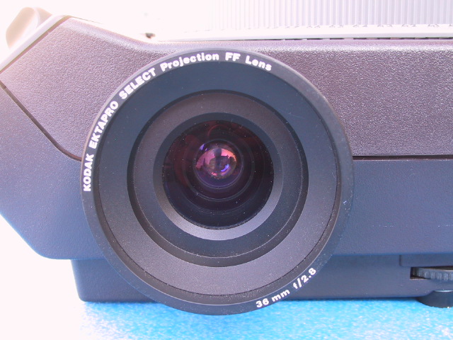 Kodak EktaPro Select 36mm/2.8-FF Projection Lens - KX Camera Kodak Slide Projectors Since 1980 - 1732-1/2 Grand Ave. Santa Barbara, CA 93103 805-963-5625