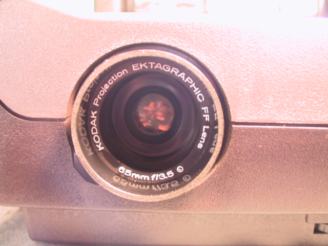 Kodak 65mm/3.5-FF Projection Lens - KX Camera Kodak Slide Projectors Since 1980 - 1732-1/2 Grand Ave. Santa Barbara, CA 93103 805-963-5625