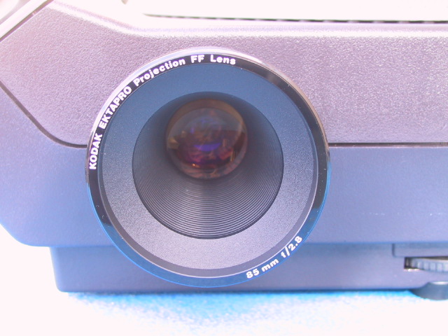 Kodak 85mm/2.8-FF Projection Lens - KX Camera Kodak Slide Projectors Since 1980 - 1732-1/2 Grand Ave. Santa Barbara, CA 93103 805-963-5625