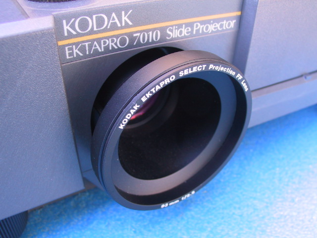 Kodak Ektapro Select 93mm 2.8 FF Projection Lens - KX Camera Kodak Slide Projectors Since 1980 - 1732-1/2 Grand Ave. Santa Barbara, CA 93103 805-963-5625