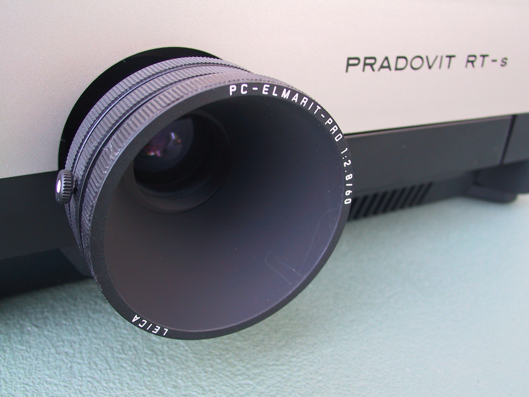 Leitz 60mm / 2.8 PC Lens for Slide Projector - KX Camera Kodak Slide Projectors Since 1980 - 1732-1/2 Grand Ave. Santa Barbara, CA 93103 805-963-5625