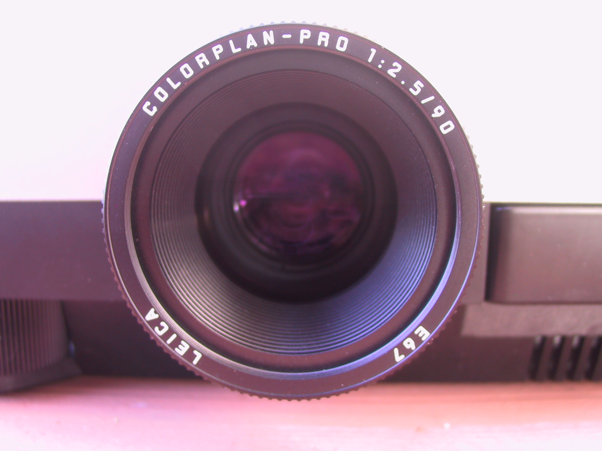 Leica 90mm / 2.5 Colorplan Pro  RT Slide Projector Lens - KX Camera Kodak Slide Projectors Since 1980 - 1732-1/2 Grand Ave. Santa Barbara, CA 93103 805-963-5625