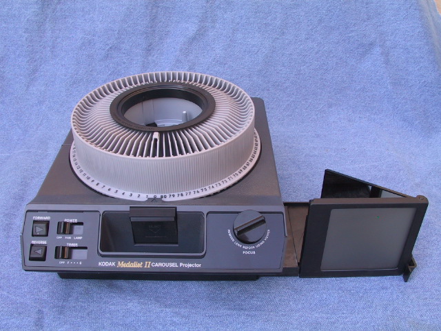 Kodak 5600 Medalist II Slide Projector - KX Camera Kodak Slide Projectors Since 1980 - 1732-1/2 Grand Ave. Santa Barbara, CA 93103 805-963-5625
