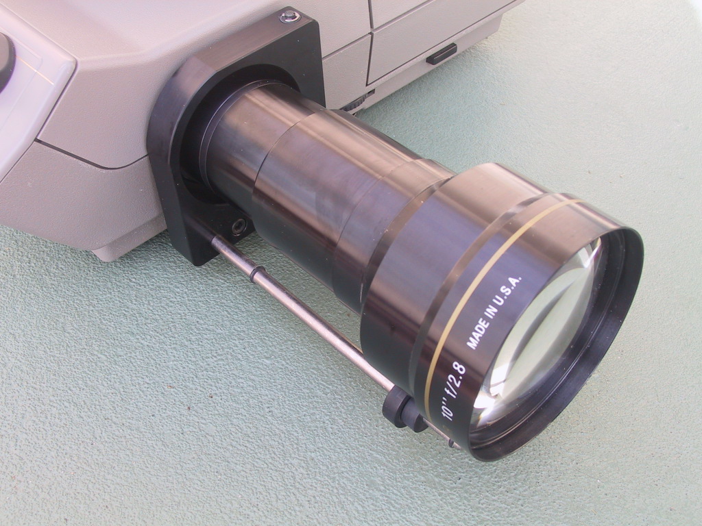 Golden Navitar 254mm (10 inch) / 2.8  Projection Lens - KX Camera Kodak Slide Projectors Since 1980 - 1732-1/2 Grand Ave. Santa Barbara, CA 93103 805-963-5625