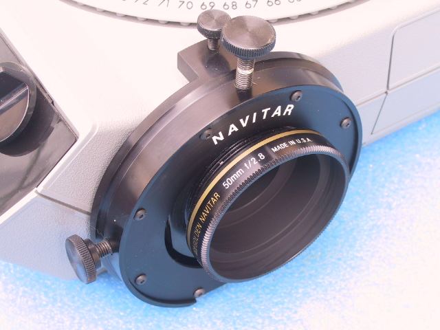 Navitar 50mm XY PC 3.5 Projection Lens - KX Camera Kodak Slide Projectors Since 1980 - 1732-1/2 Grand Ave. Santa Barbara, CA 93103 805-963-5625
