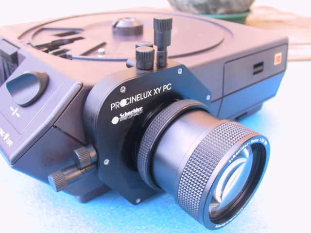 Schneider 180mm/3.5 XY PC Cinelux  Projection Lens - KX Camera Kodak Slide Projectors Since 1980 - 1732-1/2 Grand Ave. Santa Barbara, CA 93103 805-963-5625
