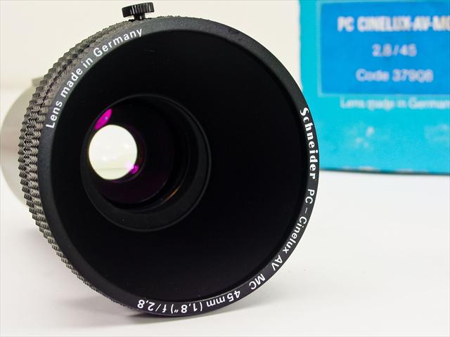 Schneider 45mm/2.8 PC Cinelux AV MC Projection Lens - KX Camera Kodak Slide Projectors Since 1980 - 1732-1/2 Grand Ave. Santa Barbara, CA 93103