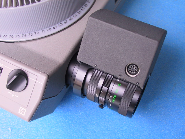 Schneider 85-210 mm / 3.9 Vario Cinelux Motorized Zoom Lens - KX Camera Kodak Slide Projectors Since 1980 - 1732-1/2 Grand Ave. Santa Barbara, CA 93103 805-963-5625 