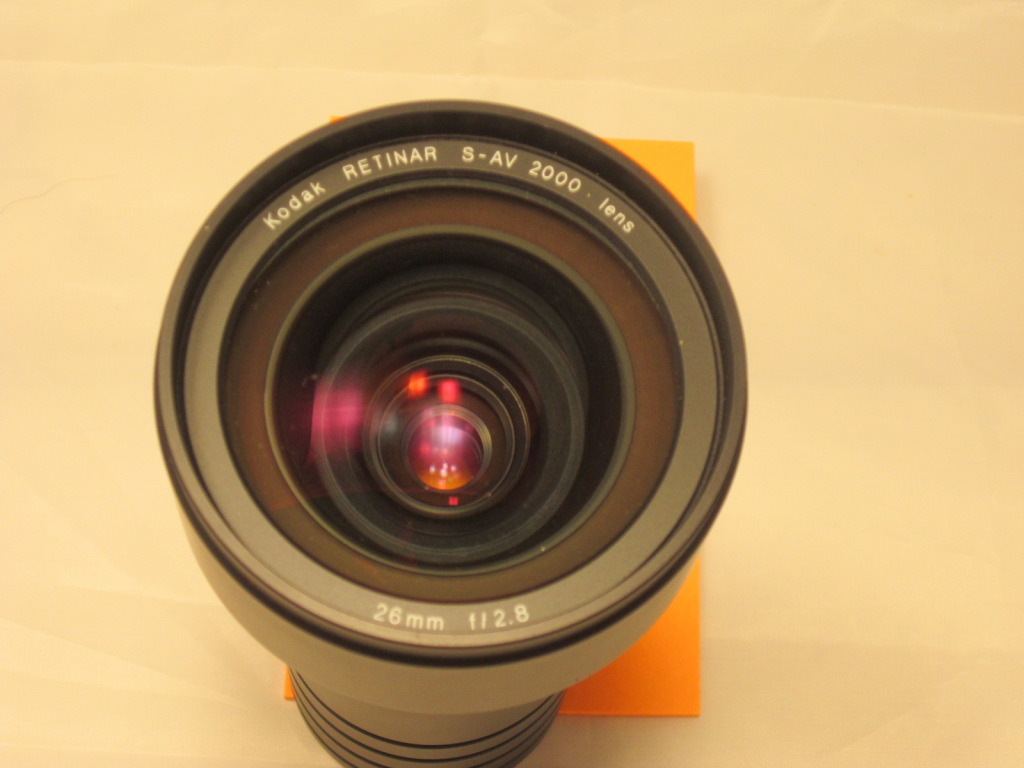 Kodak 26mm / 2.8 SAV Lens - KX Camera Kodak Slide Projectors Since 1980 - 1732-1/2 Grand Ave. Santa Barbara, CA 93103 805-963-5625 