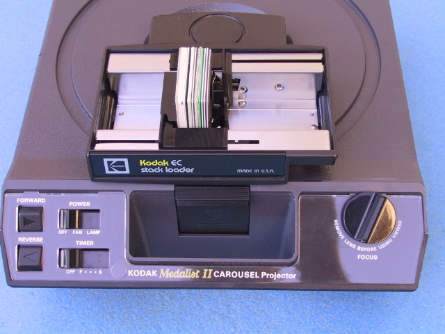 Kodak Stack Loader - KX Camera Kodak Slide Projectors Since 1980 - 1732-1/2 Grand Ave. Santa Barbara, CA 93103 805-963-5625 