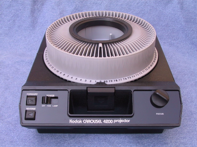 Kodak 4200 Projector - KX Camera Kodak Slide Projectors Since 1980 - 1732-1/2 Grand Ave. Santa Barbara, CA 93103 805-963-5625