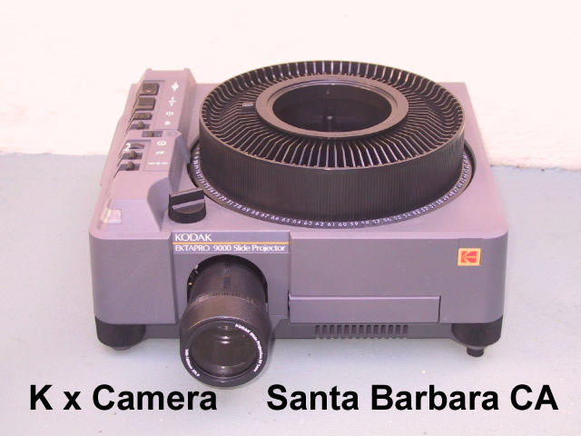 Kodak Ektapro 7000 Slide Projector - KX Camera Kodak Slide Projectors Since 1980 - 1732-1/2 Grand Ave. Santa Barbara, CA 93103 805-963-5625 