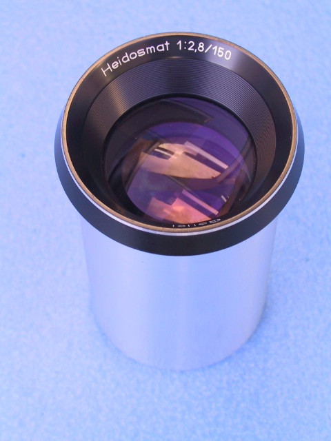 Rollei 150mm/2.8 Heidosmat Lens for P-66 Slide Projector - KX Camera Kodak Slide Projectors Since 1980 - 1732-1/2 Grand Ave. Santa Barbara, CA 93103 805-963-5625 