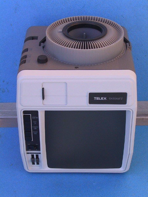 Telex 4320 Caramate Projector - KX Camera Kodak Slide Projectors Since 1980 - 1732-1/2 Grand Ave. Santa Barbara, CA 93103 805-963-5625